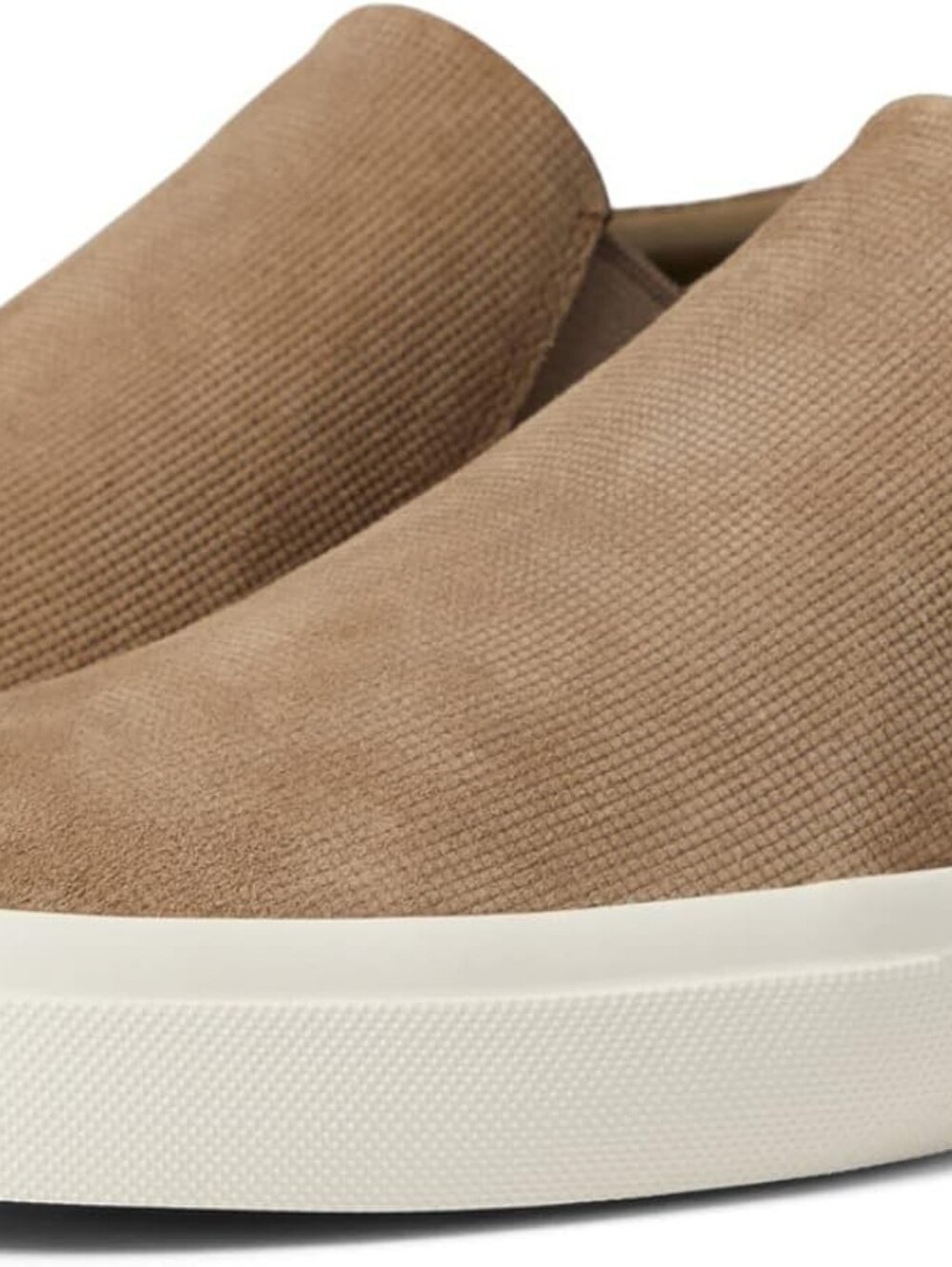 Vince Men Fletcher Suede Slip-On Casual Fashion Sneakers Shoes Flint Size 13 M